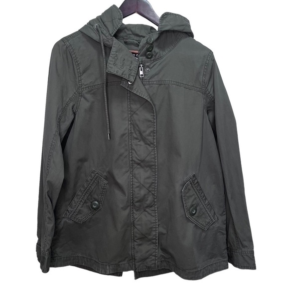 American Eagle Outfitters Green Utility Jacket Size Small 100% Cotton - Picture 1 of 9